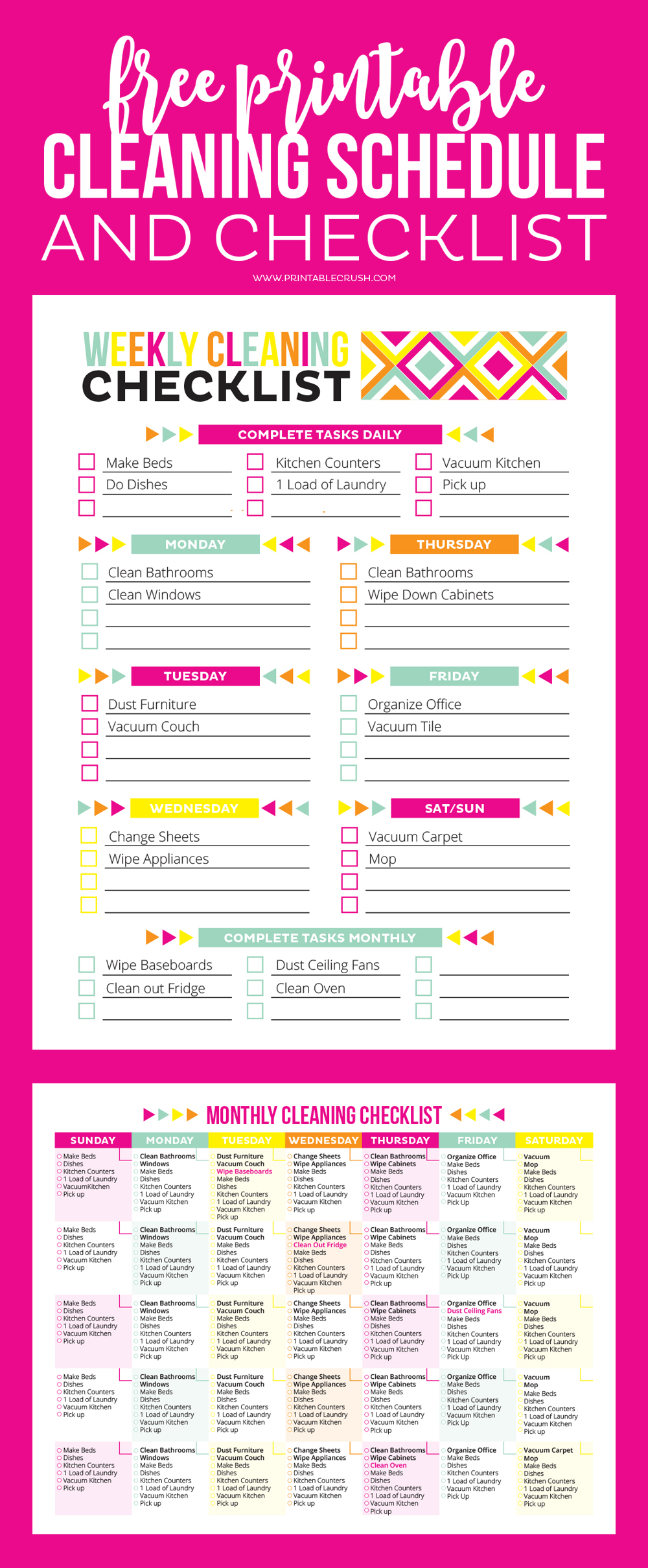 free-printable-cleaning-schedule-and-checklist-printable-crush