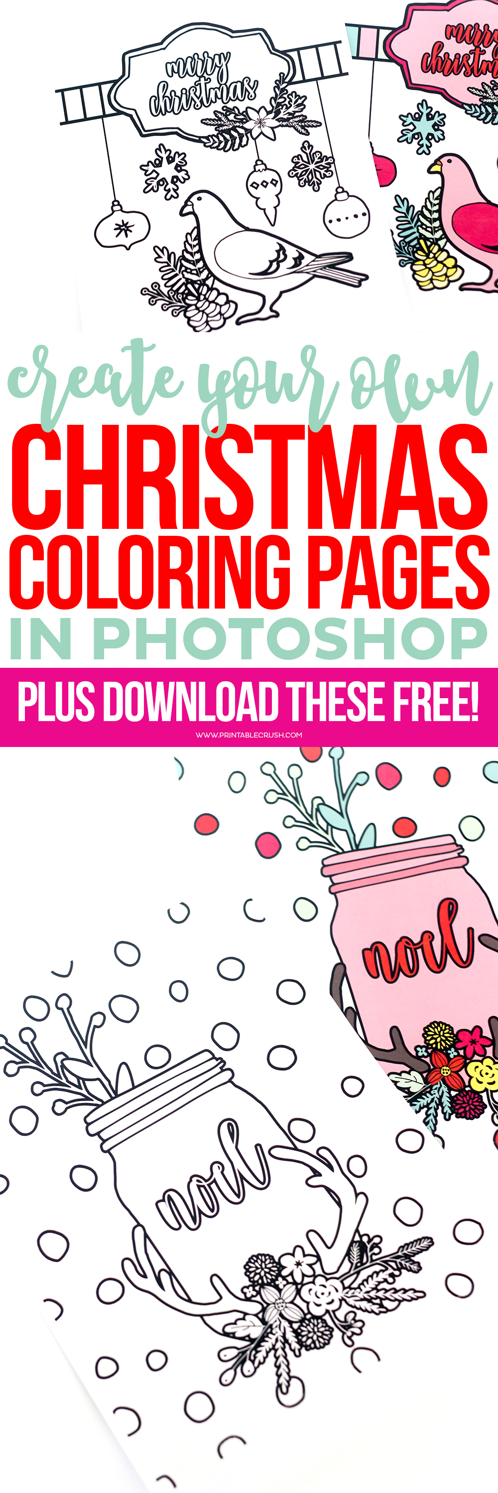 make coloring pages using photoshop - photo #12