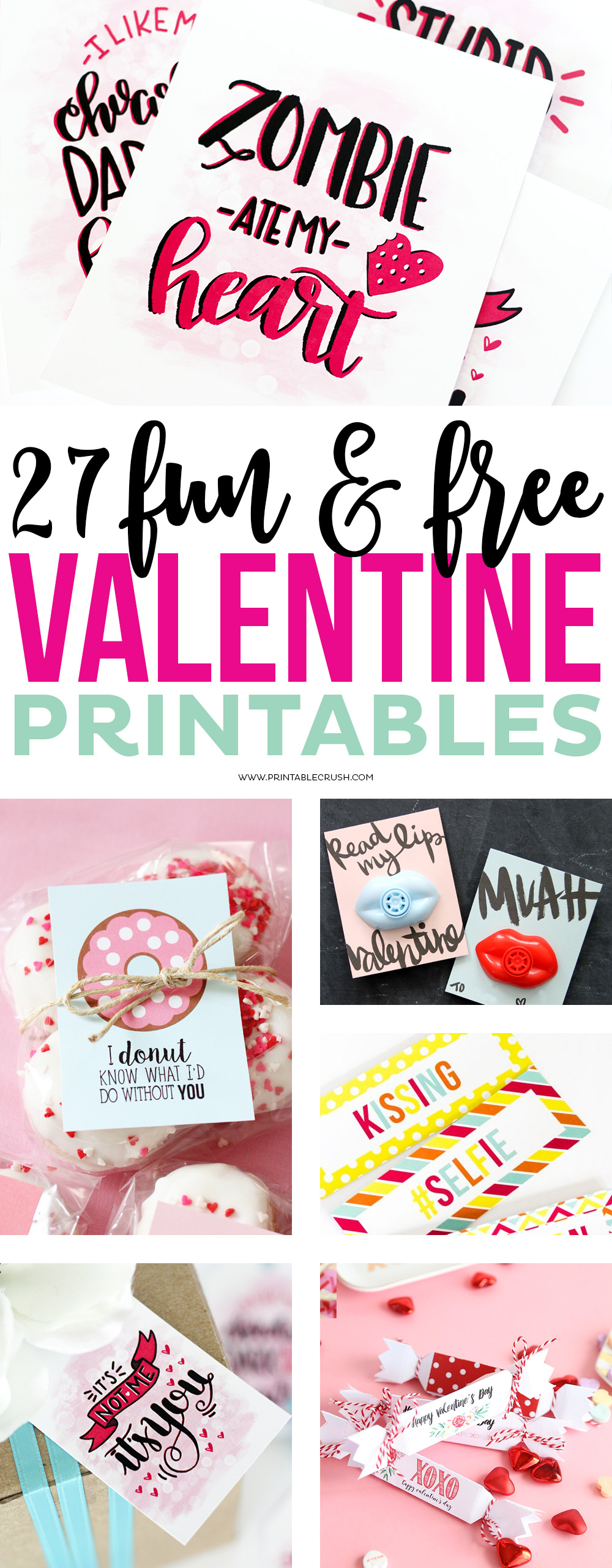 27 Fun and FREE Valentine Printables - Printable Crush