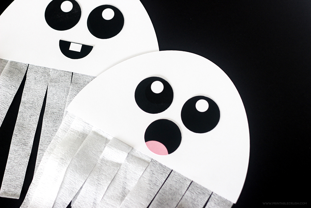 Free Printable Ghost Halloween Craft Printable Crush