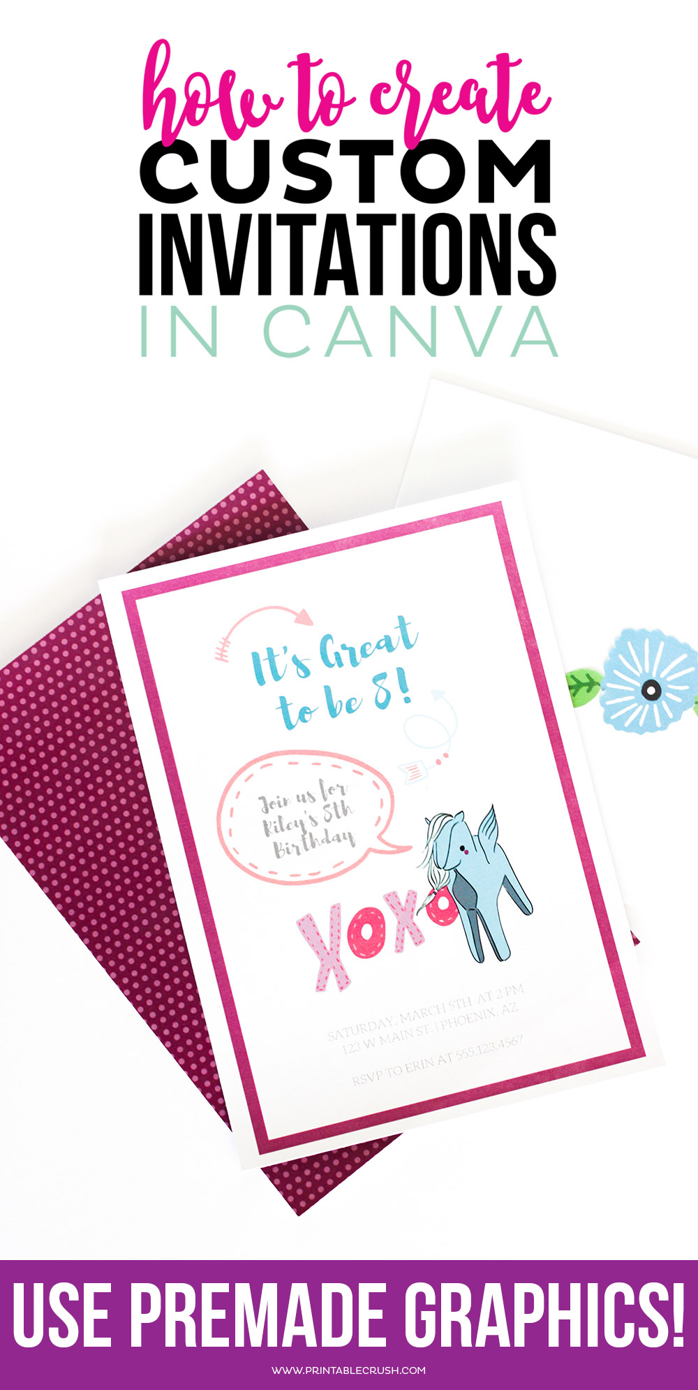 Create Invitations Custom Invitations Using Canva