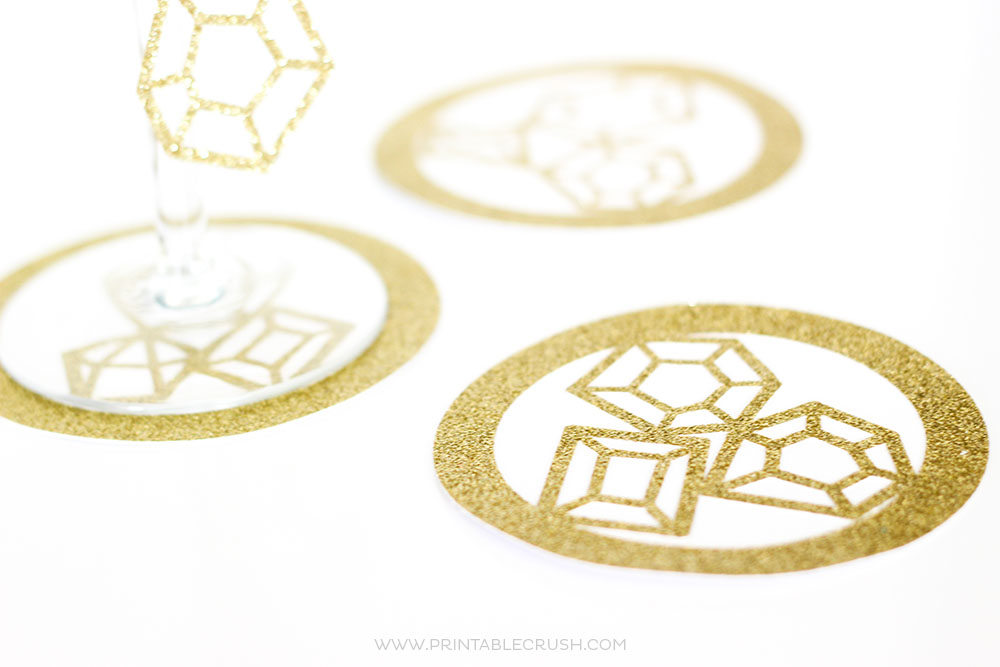 Create some cute coasters and other amazing crafts when you learn to use the Merge Tool in Cricut Design Space! So many possibilities!