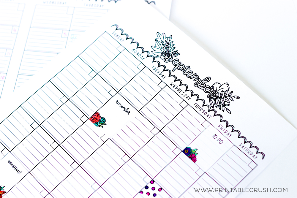 Get these Cricut Print and Cut Planner Stickers FREE, plus learn some important tips and tricks for using the pint and cut feature on your Cricut Maker!