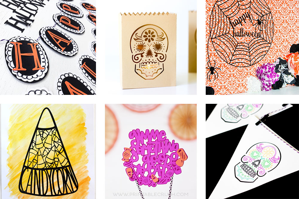 See fun Halloween SVG File Project ideas to help you get ready for Halloween! We've got you covered in Halloween home decor, party ideas, and more!