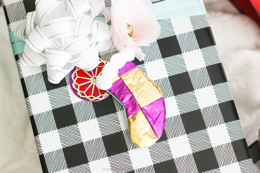 These Mini Stocking Ornaments are so cute, and they can also double as gift tags!