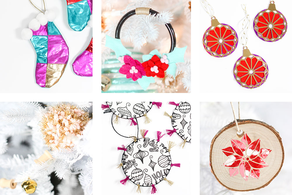 These Homemade Christmas Ornaments are perfect for anyone who is looking to get crafty and make their own ornaments this year! 