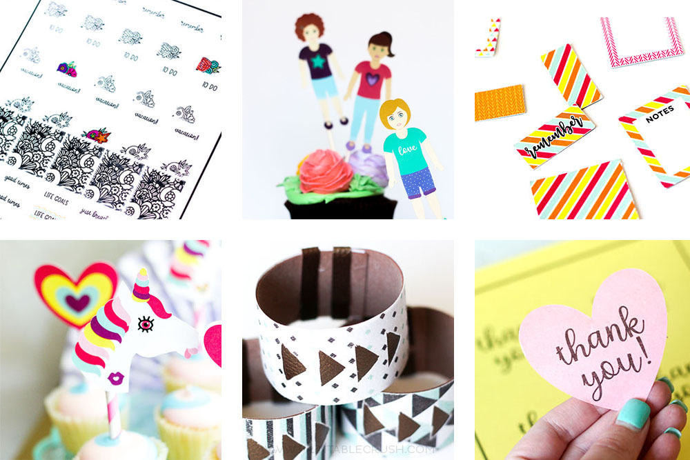There are so many Cricut Print and Cut Materials you need to explore! This is such a great feature and will make you love your Cricut Maker even more!