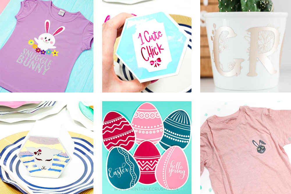 Whip out your cutting machine, because we've got 7 Creative Spring SVG Craft Ideas you're going to love - from t-shirts to spring home decor.