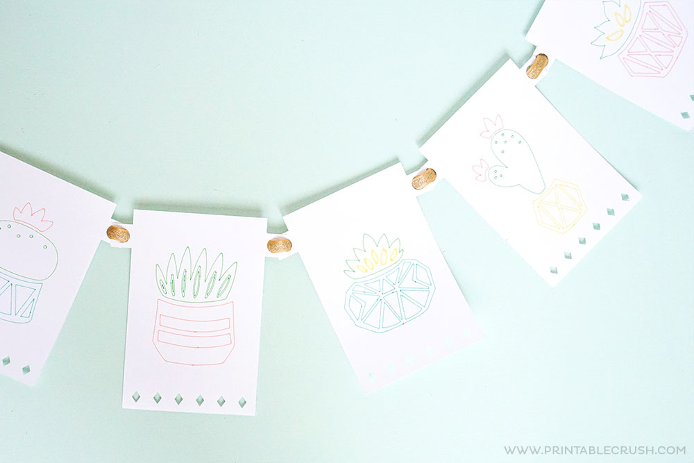 Download Free Cricut Party Banner Template - Printable Crush