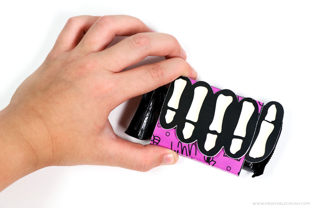Three FREE Printable Candy Bar Wrappers to use for Halloween Party favors. Includes Print and Cut files to use with the Cricut Machine!