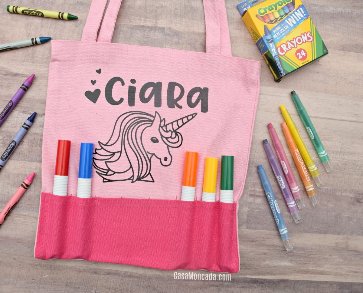 Crayon Tote Bag Gift