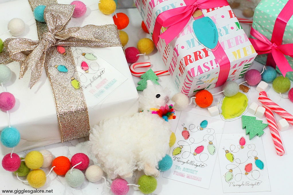 Engraved Holiday Gift Tags