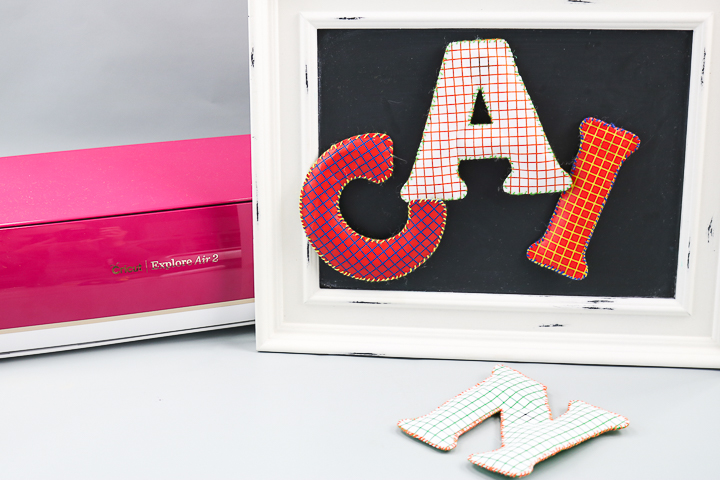 DIY Alphabet Fridge Magnets