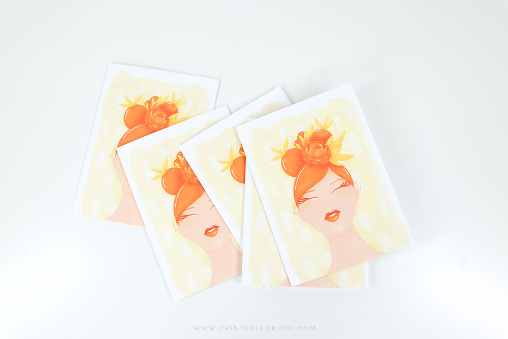 The Orange Lady Illustration by ERin Williams
